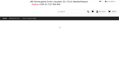 Desktop Screenshot of cabrio-windschott.de